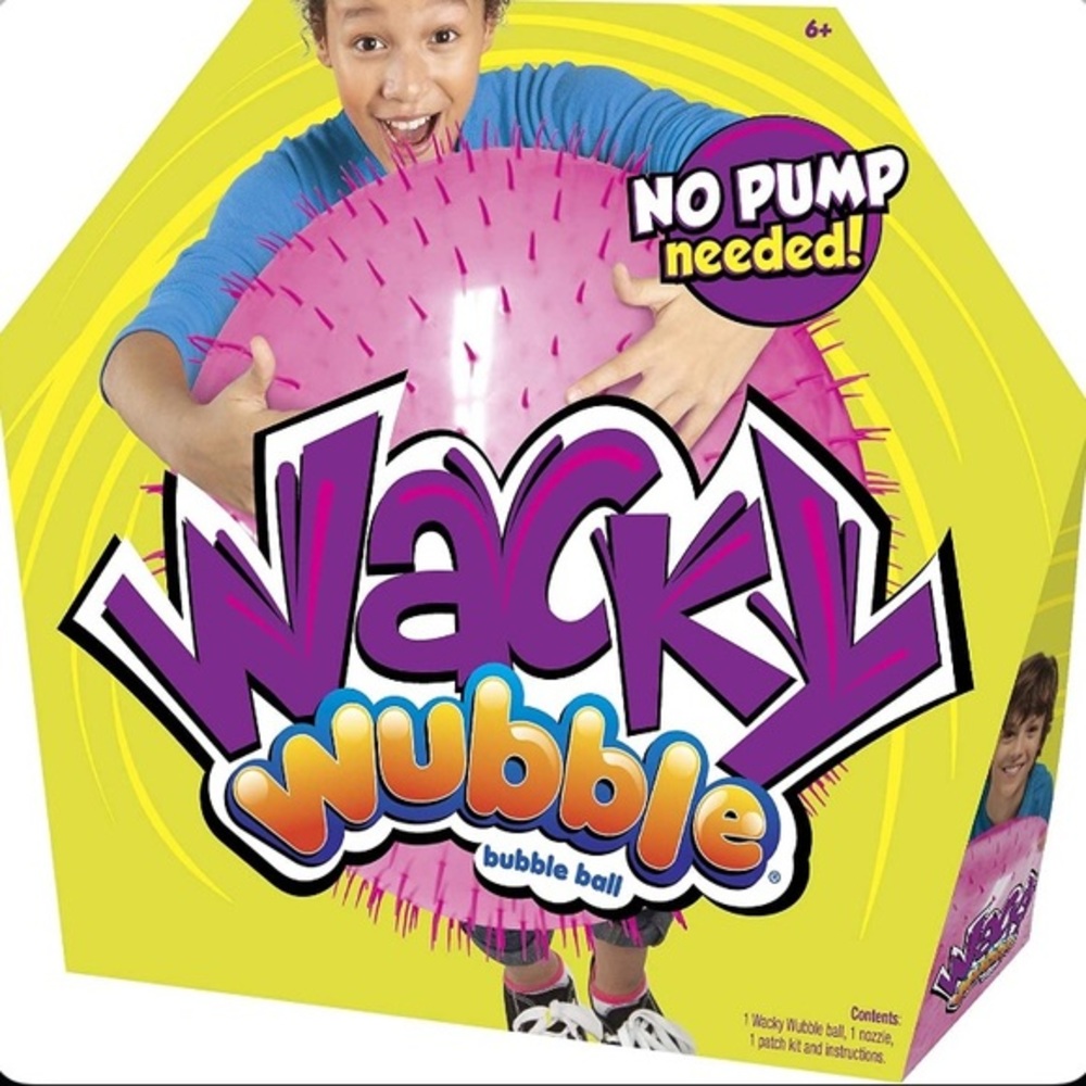 Wacky Wubble Pink Bubble Ball